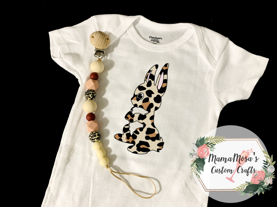 Pacifier Clip: Teether - Wild One