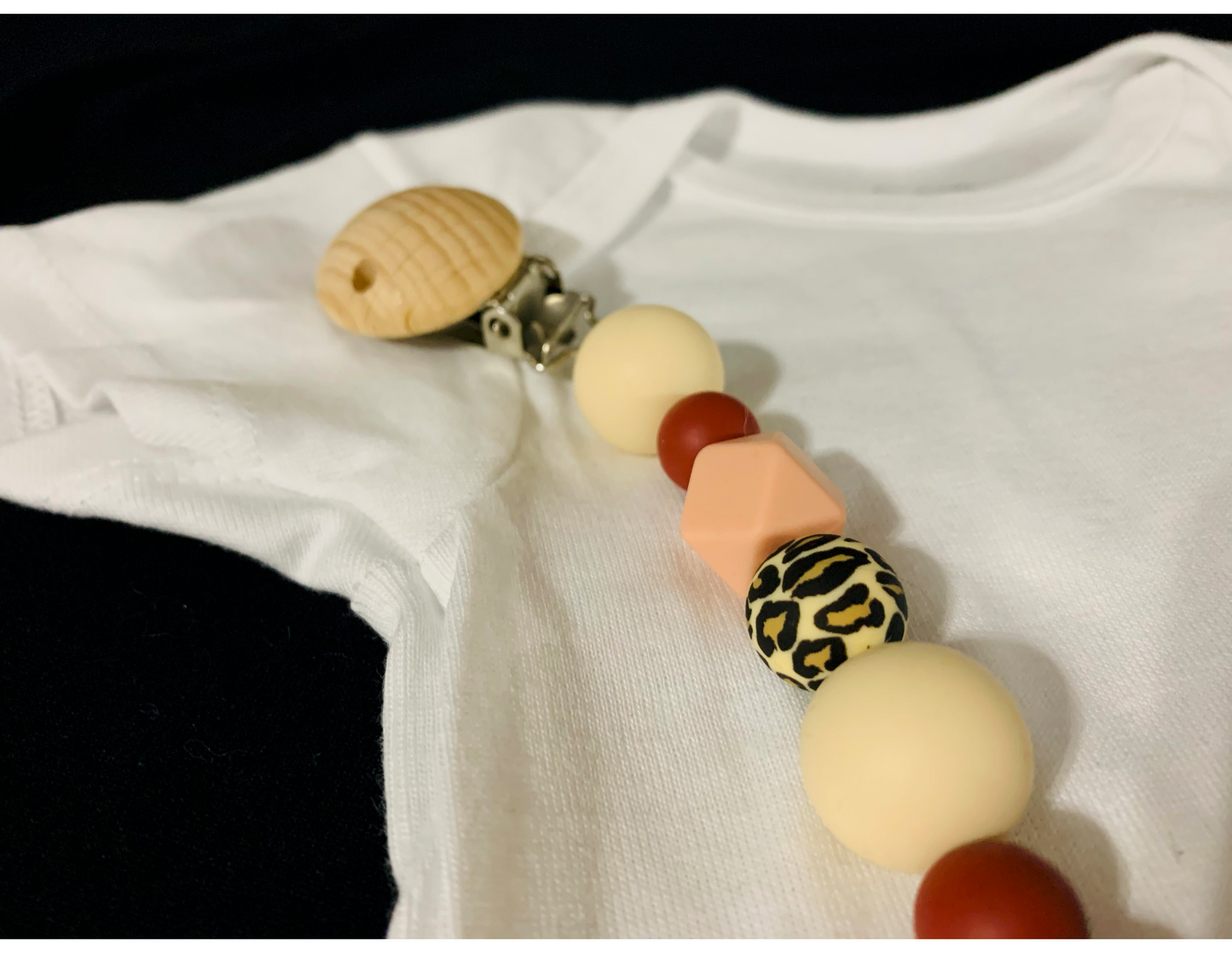 Pacifier Clip: Teether - Wild One